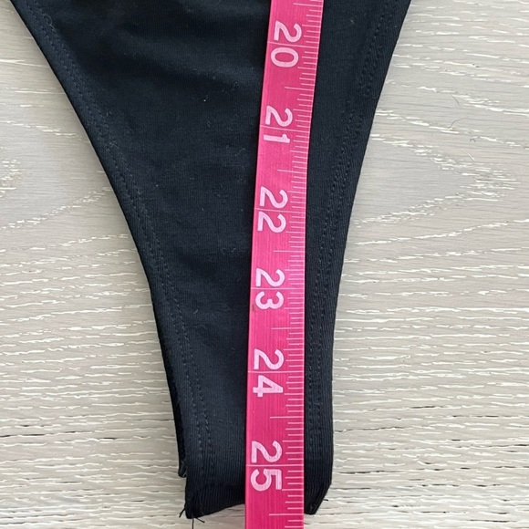 NWT bodssy cutout black bodysuit sz XS - Picture 13 of 16